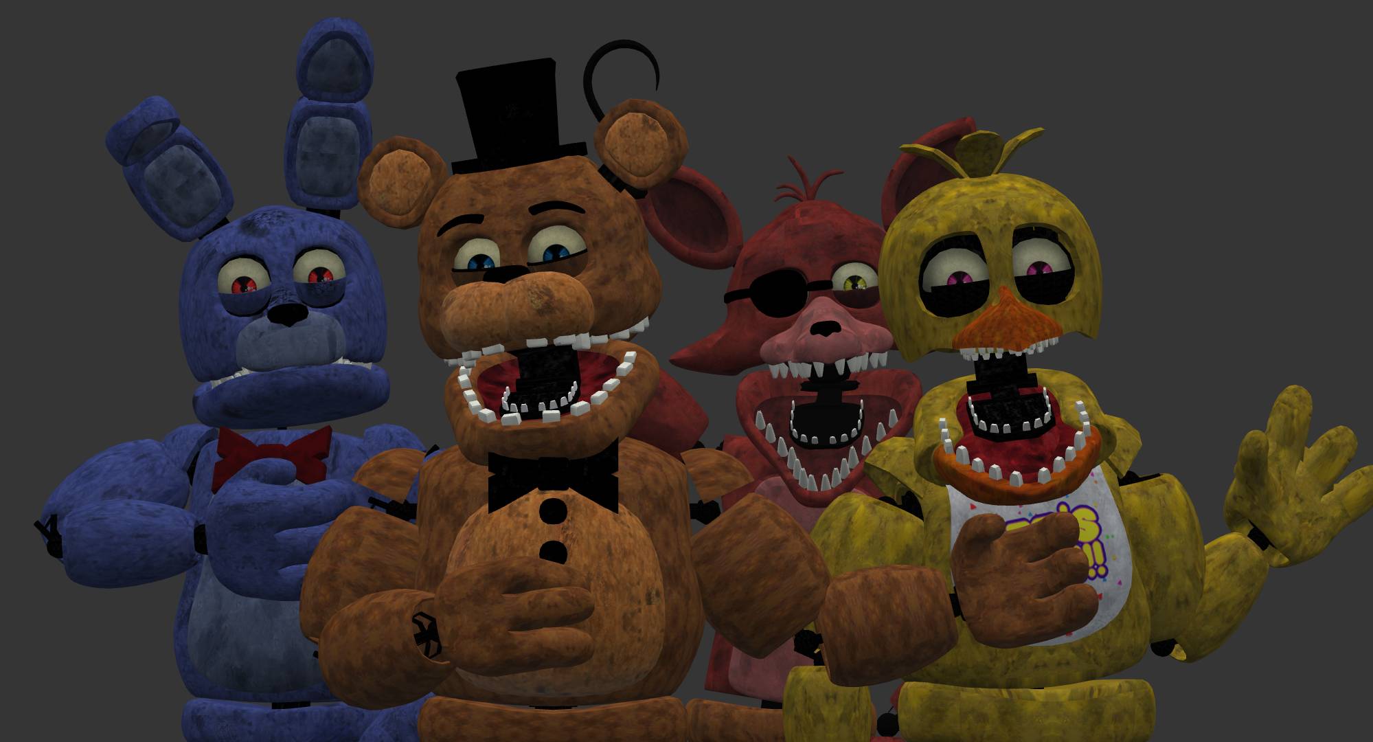 Unwithered Animatronics (Prisma 3D) by EpicBR2 on DeviantArt