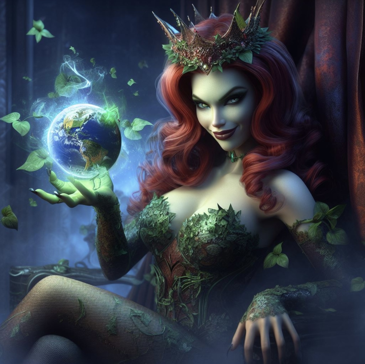Goddess Poison Ivy 8 by adamdoe87 on DeviantArt