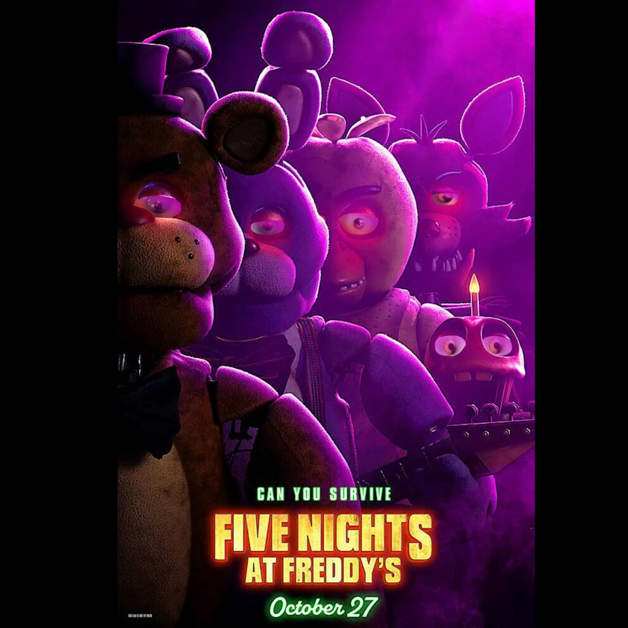 prompthunt: FNAF 10 game ultra realistic and scary poster