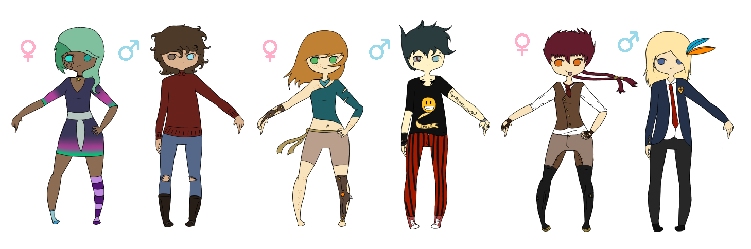 Landmark Humans Deviantart Humans on Points-and-Free - DeviantArt