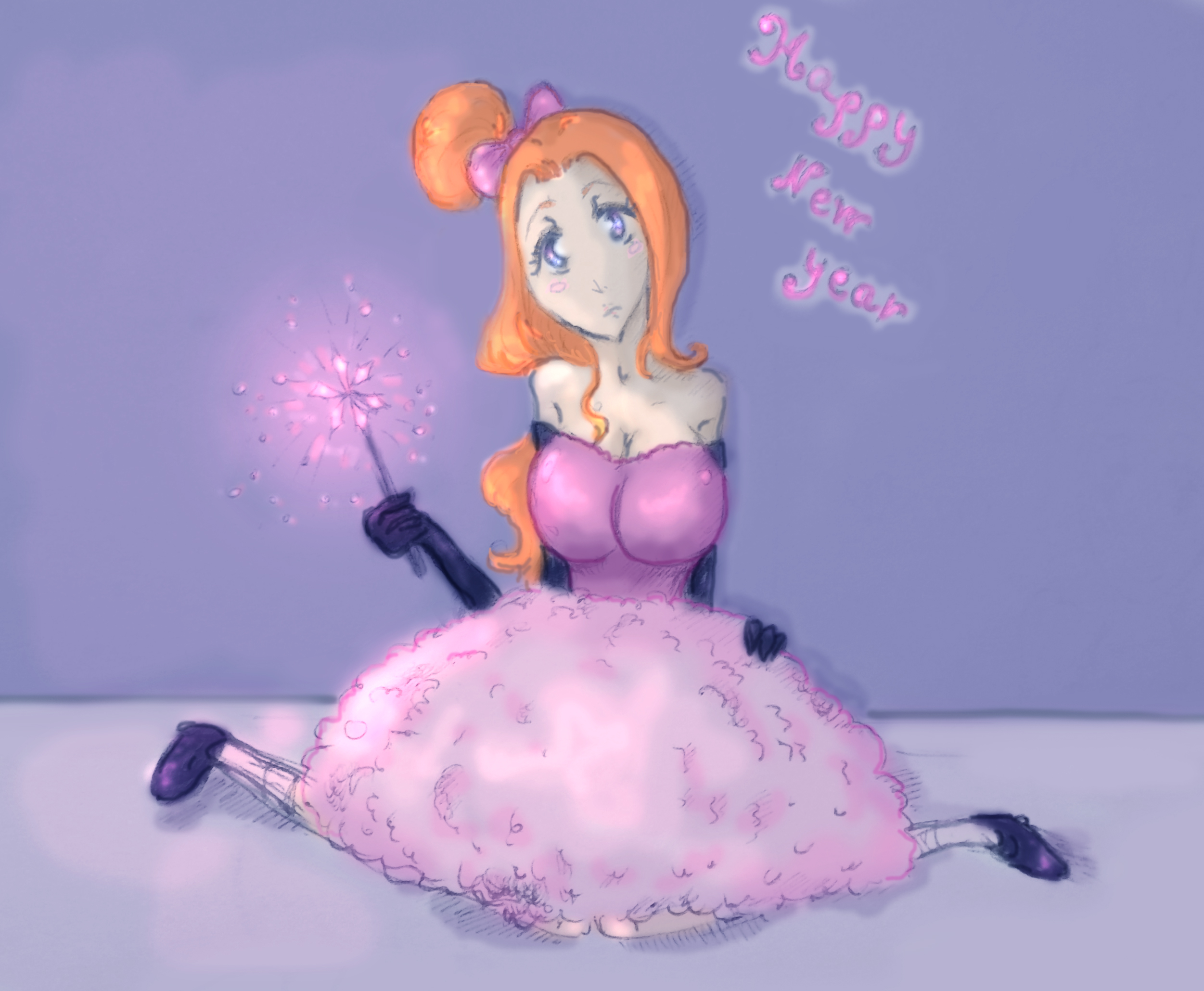 inoue orihime pink sheep