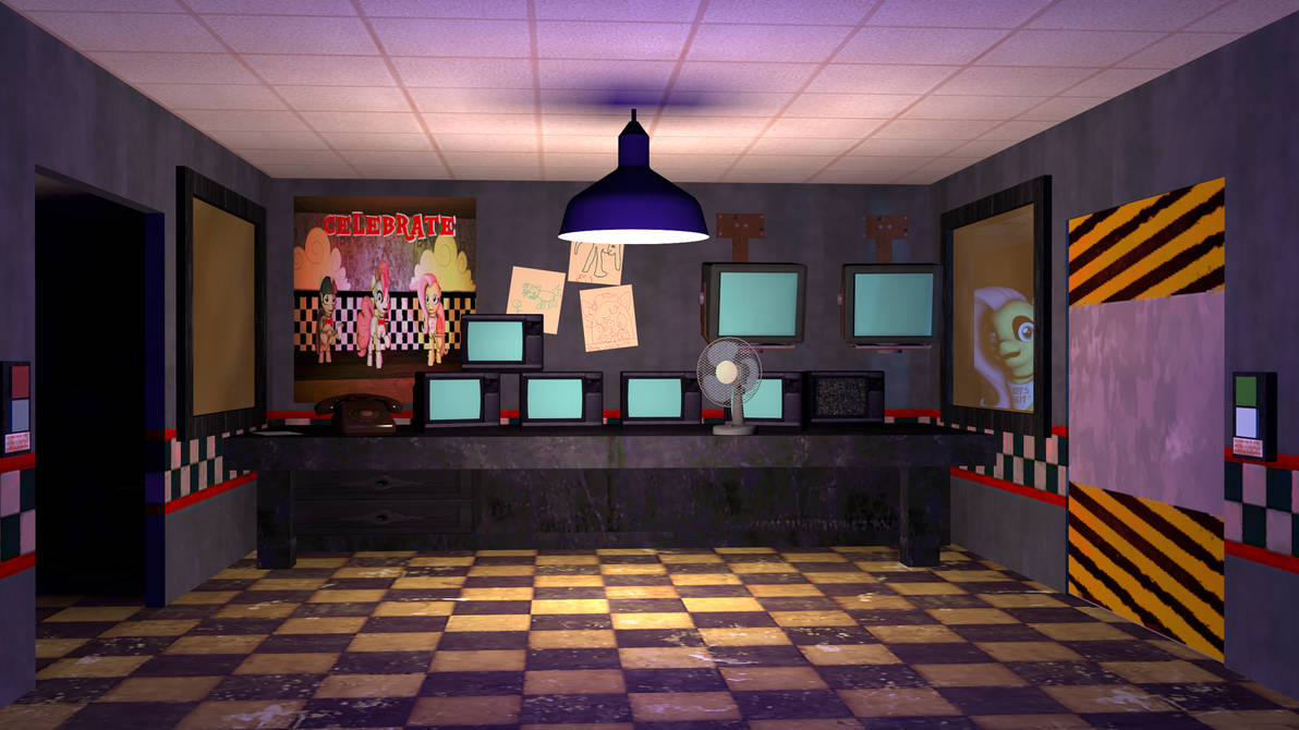 Комнаты фнаф 1. FNAF 1 офис. Комната ФНАФ 1. FNAF 2 Office. FNAF 1 Room.