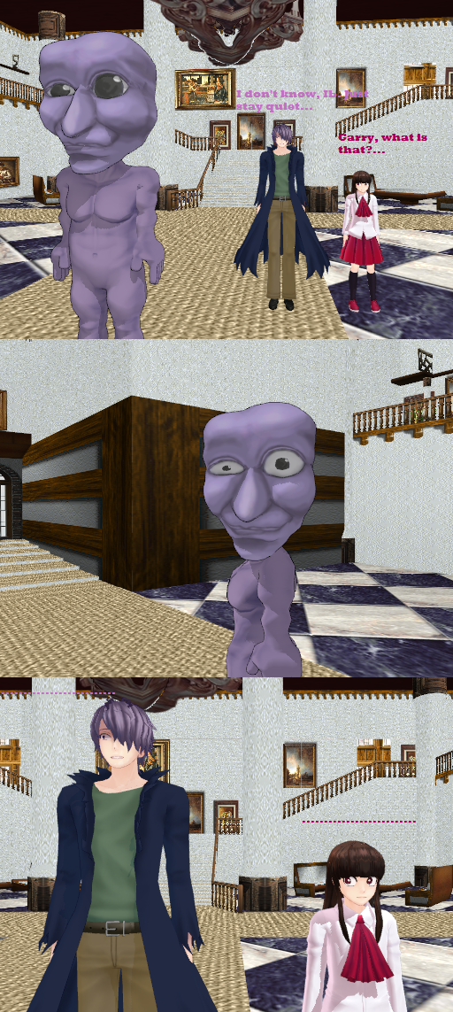 4sby on X: Ao Oni Head #3dart #3dmodeling #AoOni   / X