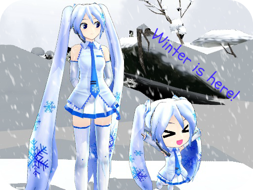 [MMD Vocaloid] Winter is here!