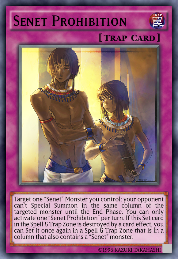 prohibition yugioh card WHEN YOU NEGATE ALL WITH PROHIBITION