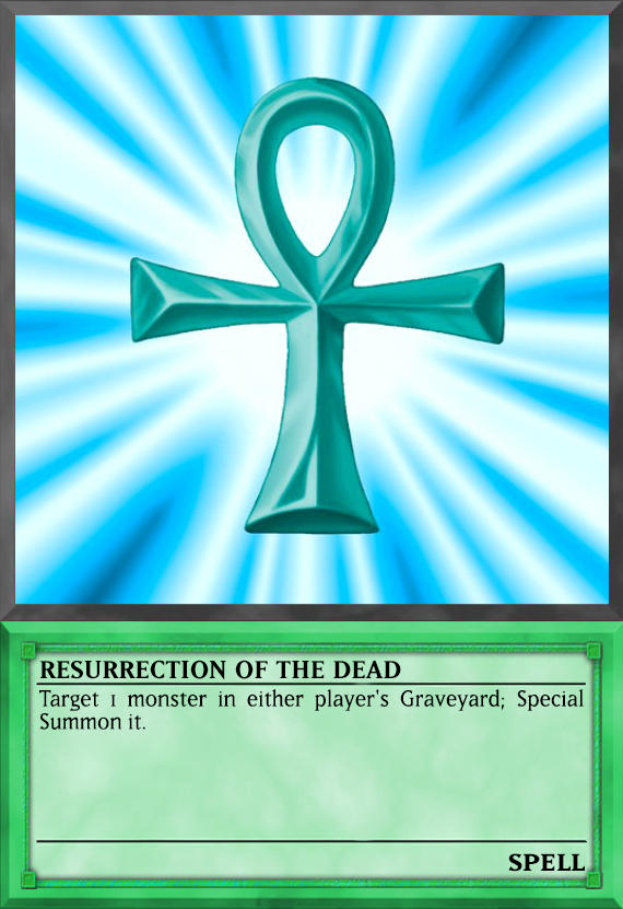 resurrection card yugioh of the dead TCG Character Japanese Bandai 1999 Anime Description coming soon... Yugioh 2004 Vintage Rare Soul