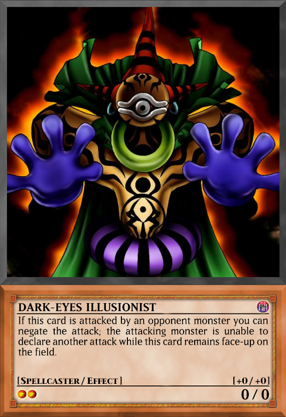 Details about / YuGiOh Konami VB-01 Ultra Rare Dark-Eyes Illusionist Japanese Old Print Vintage