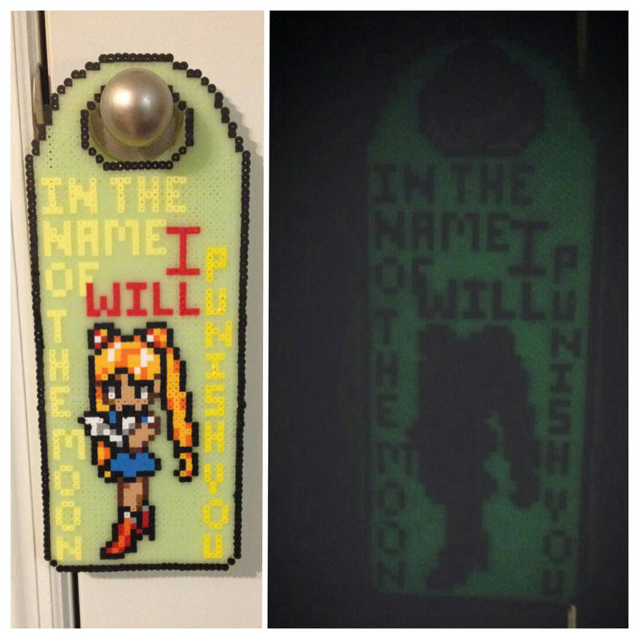 Sailor Moon Door Hanger by jnjfranklin on DeviantArt