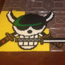 One Piece Roronoa Zoro perler bead