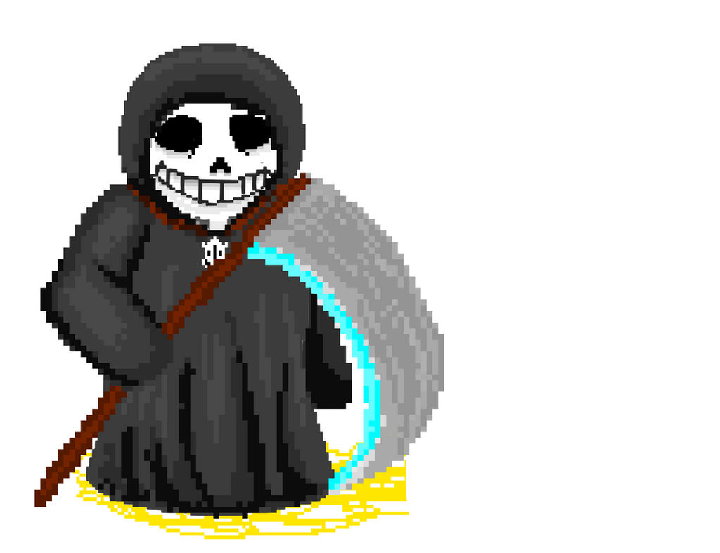 Pixilart - for reaper sans by REDACTED0100110