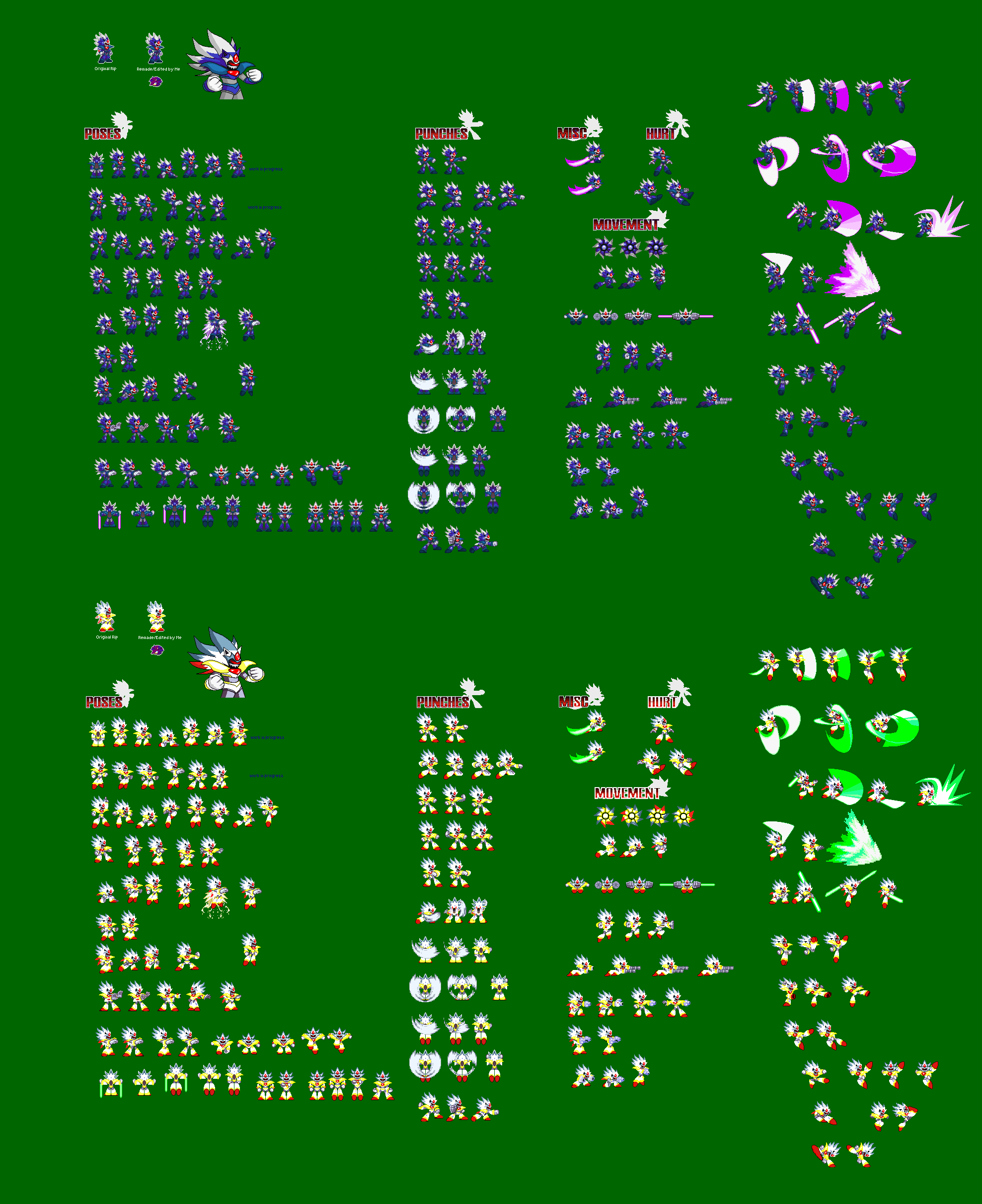 MASTERDRIX SPRITE SHEET by neomar654 on DeviantArt