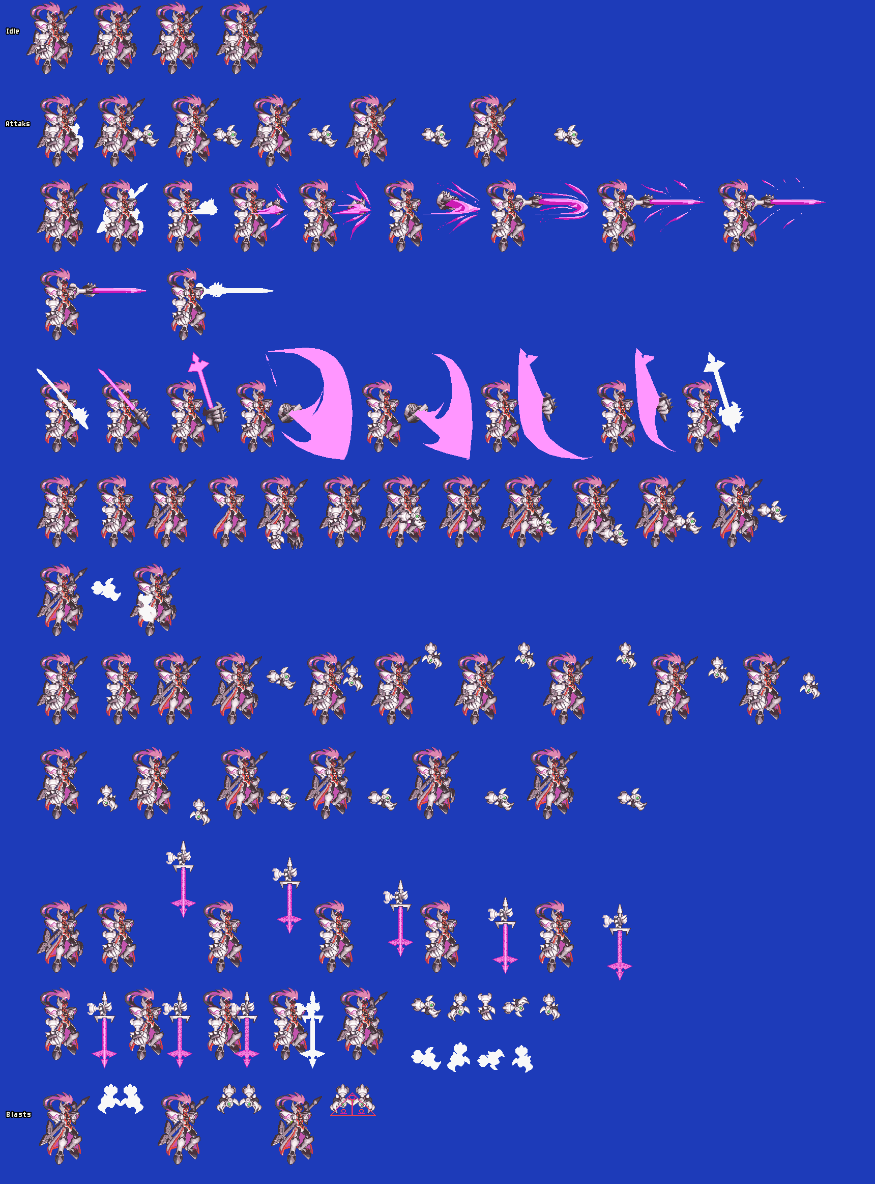 NEO METAL SONIC SPRITE SHEET by neomar654 on DeviantArt