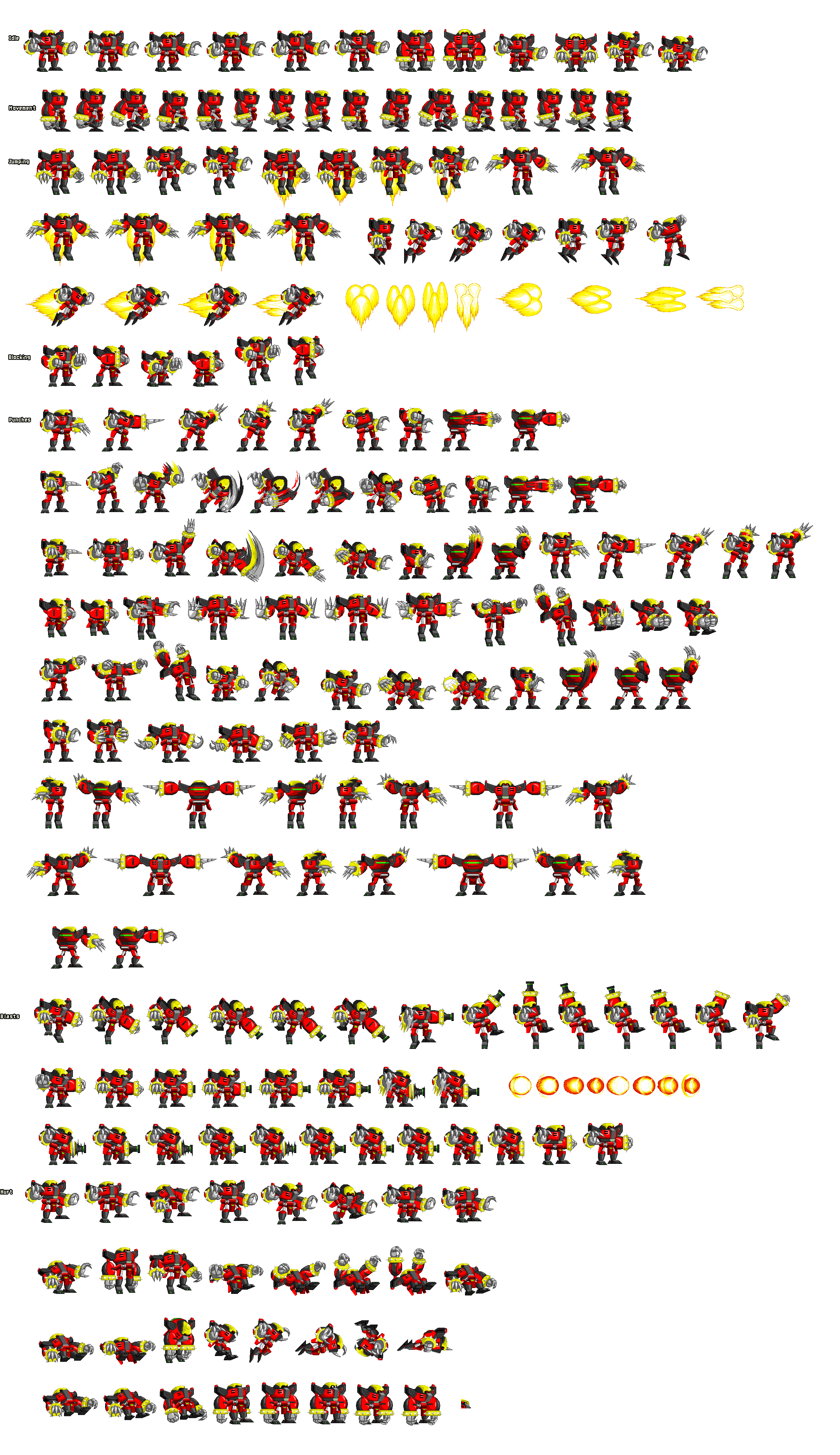 E-123 OMEGA SPRITE SHEET by neomar654 on DeviantArt