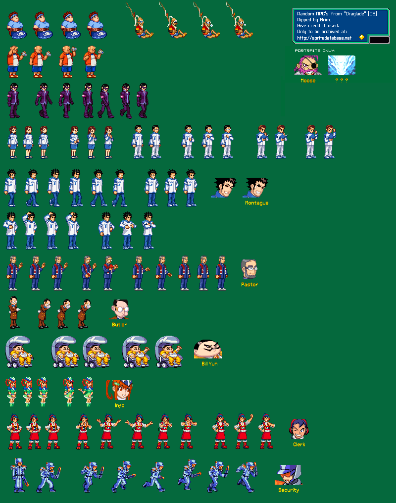 Sprite Files NPCs Sprites Sheet by neomar654 on DeviantArt