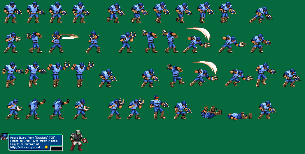 Heavy Guard Sprites Sheet by neomar654 on DeviantArt