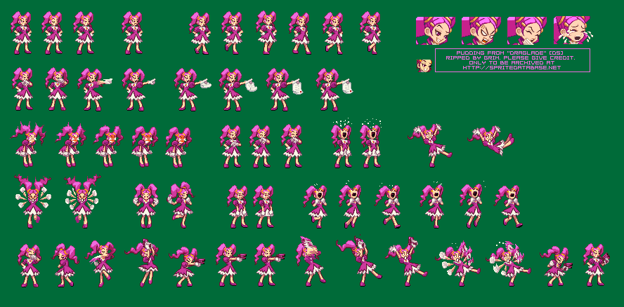 Pudding Sprites Sheet by neomar654 on DeviantArt