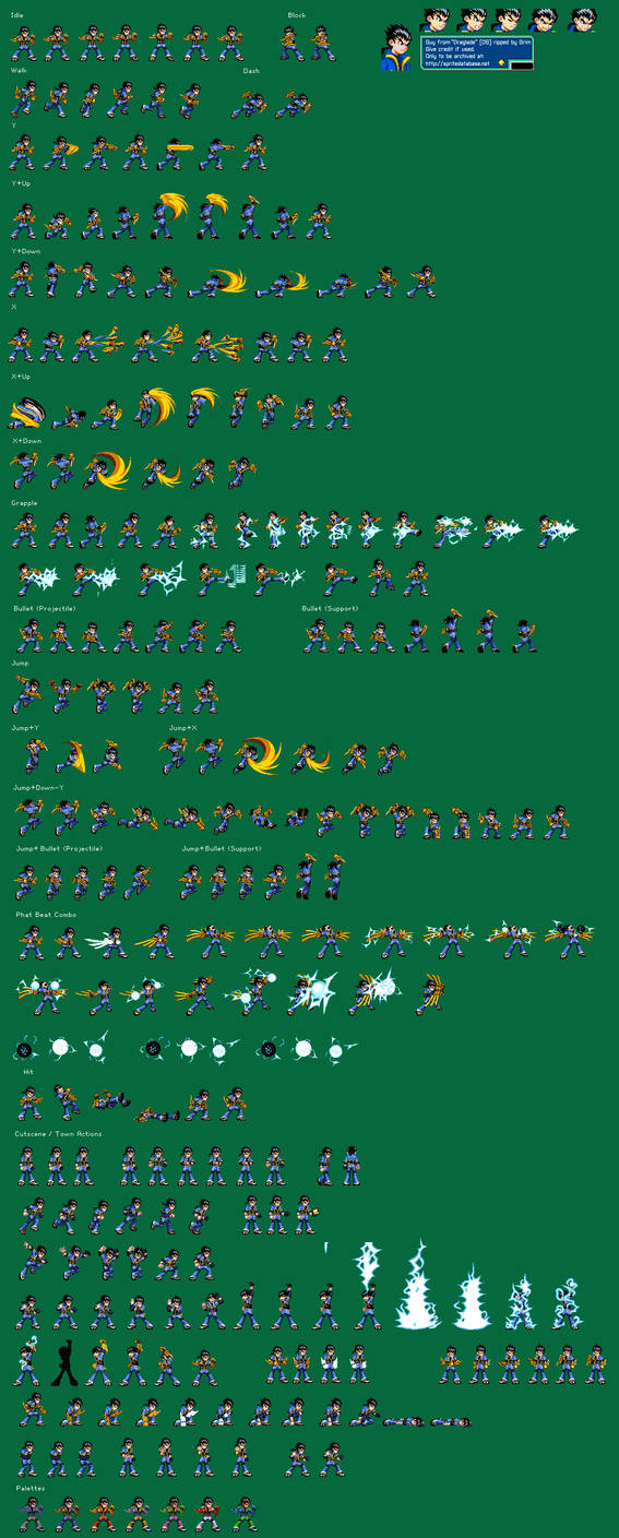 Guy Sprites Sheet by neomar654 on DeviantArt