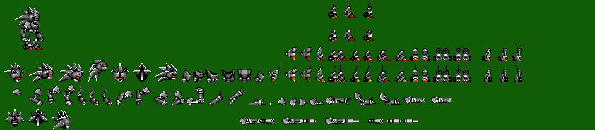 Mecha Sprite Mecha Sonic MK1.5 sprite sheet by neomar654 on DeviantArt