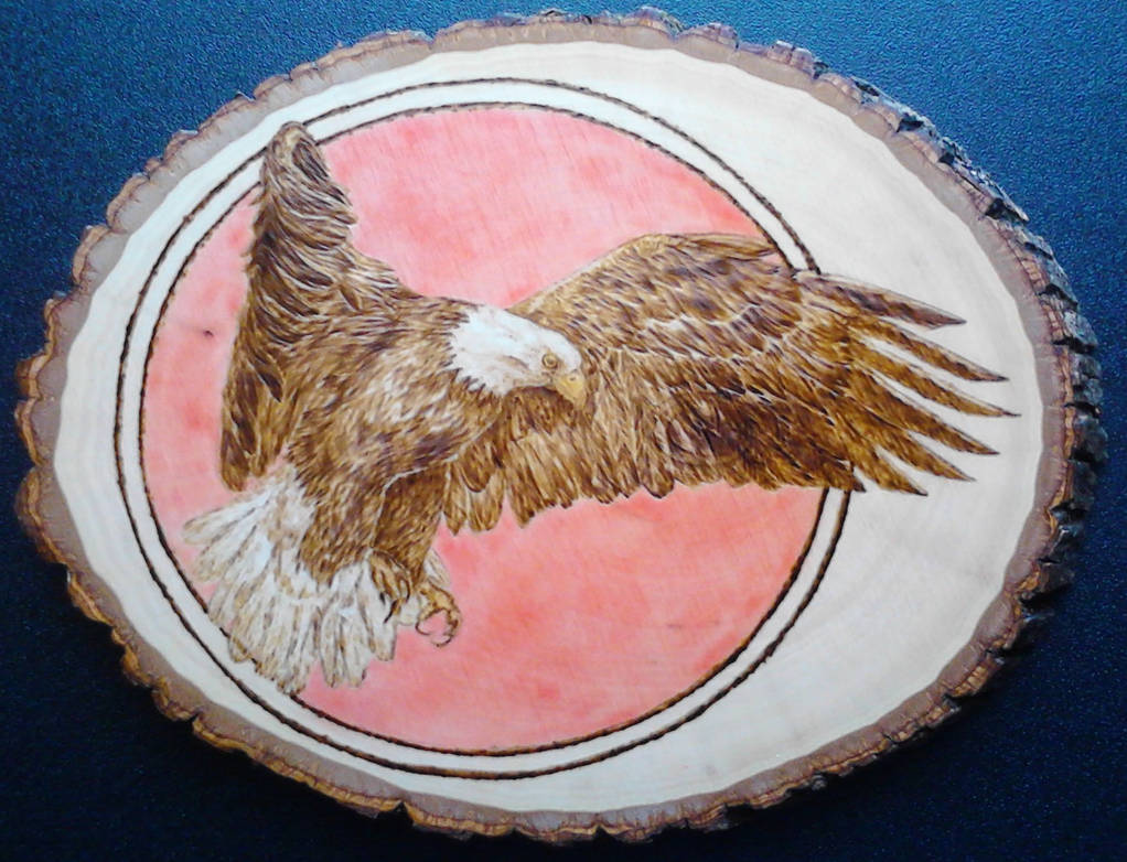 Eagle (Pyro Commission) by ChristinasWerkstatt on DeviantArt