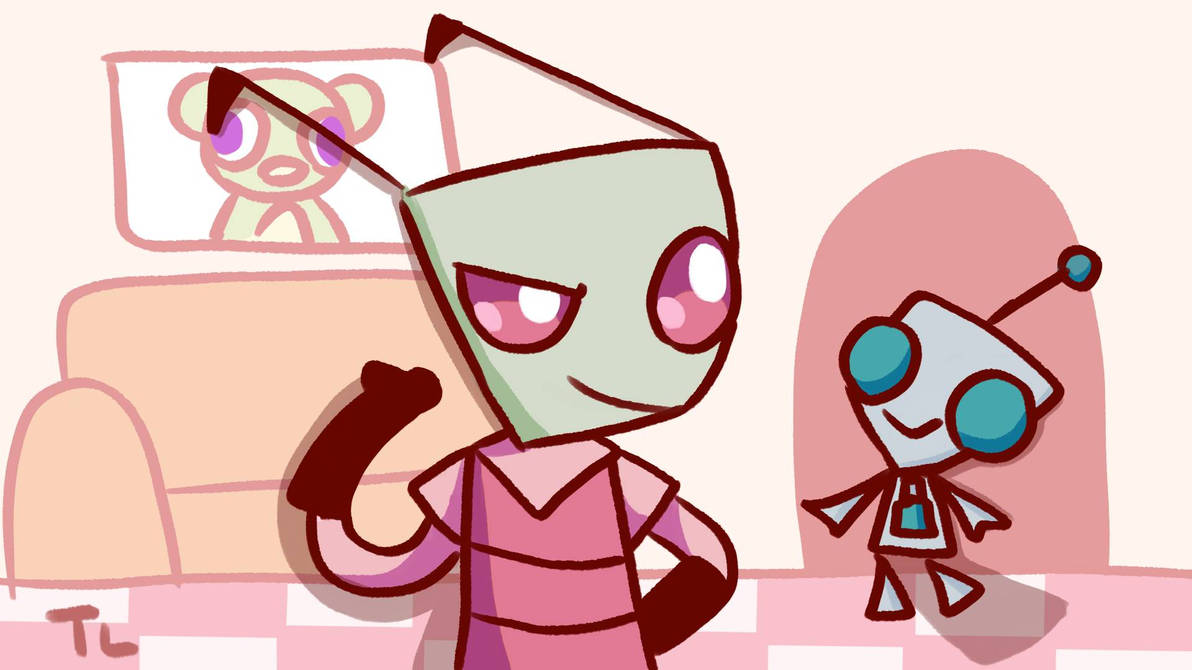 Invader Zim (Living Room) by TheTallestLenny on DeviantArt