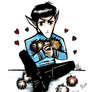 Spock and Tribbles