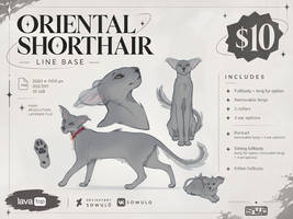 Oriental Shorthair P2U Line Base
