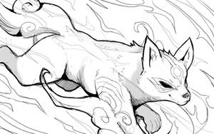 Sketch 125 - Amaterasu