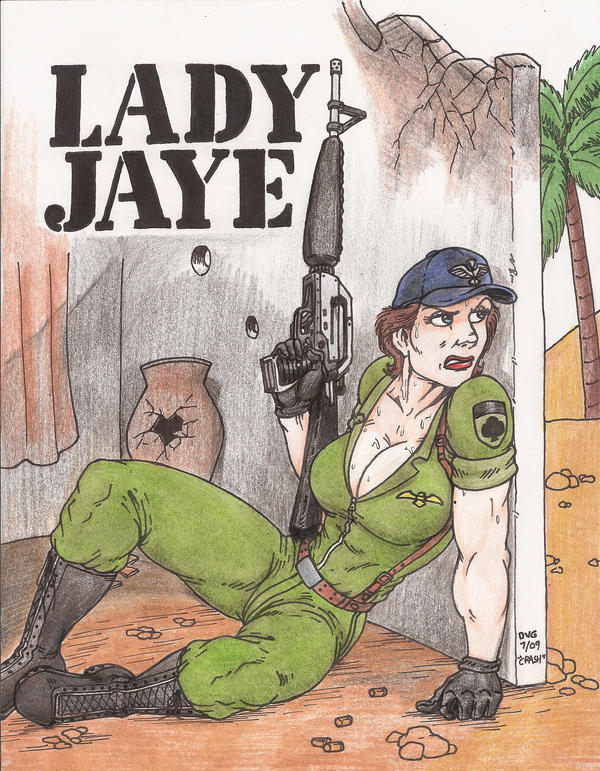 Lady Jaye under fire