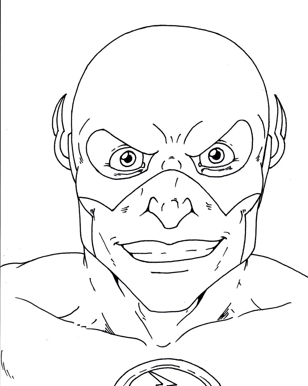 Line Drawing Reverse Flash Reverse Flash by Crash2014 on DeviantArt