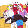 Couch Gag Spidey's Girls