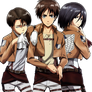 Shingeki No Kyojin Render #4