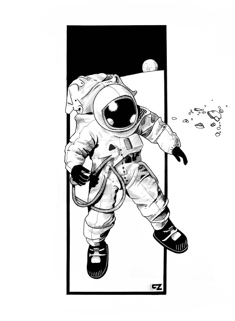 Astronaut [WIP] (2014) by gabrielezannotti on DeviantArt