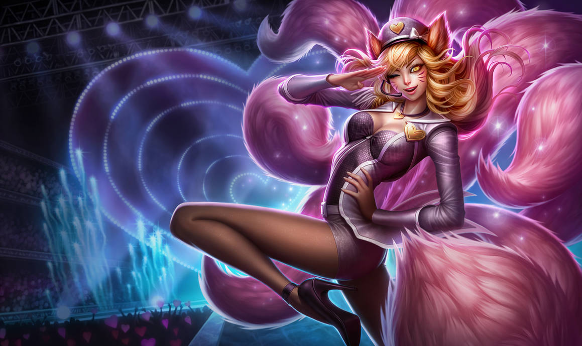 Pop Star Ahri - League of Legends by MichelleHoefener