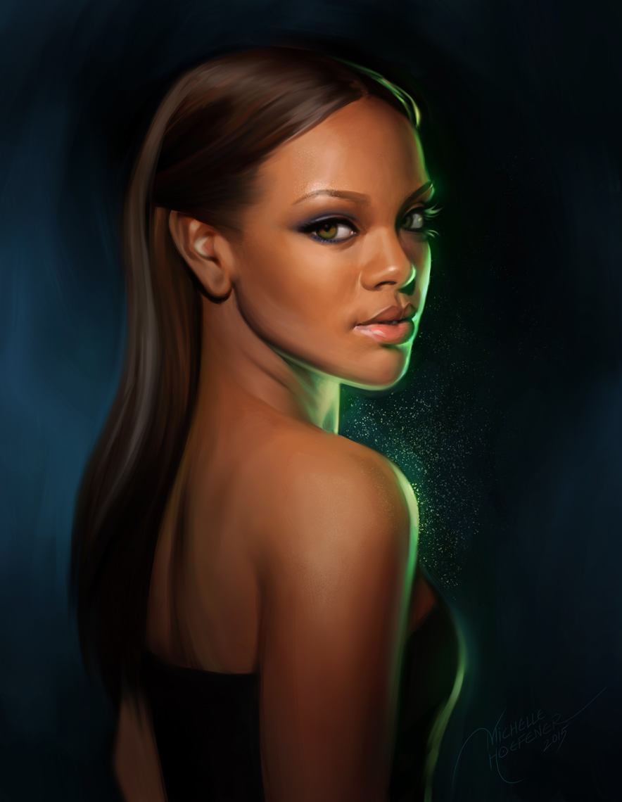 Rihanna Portrait