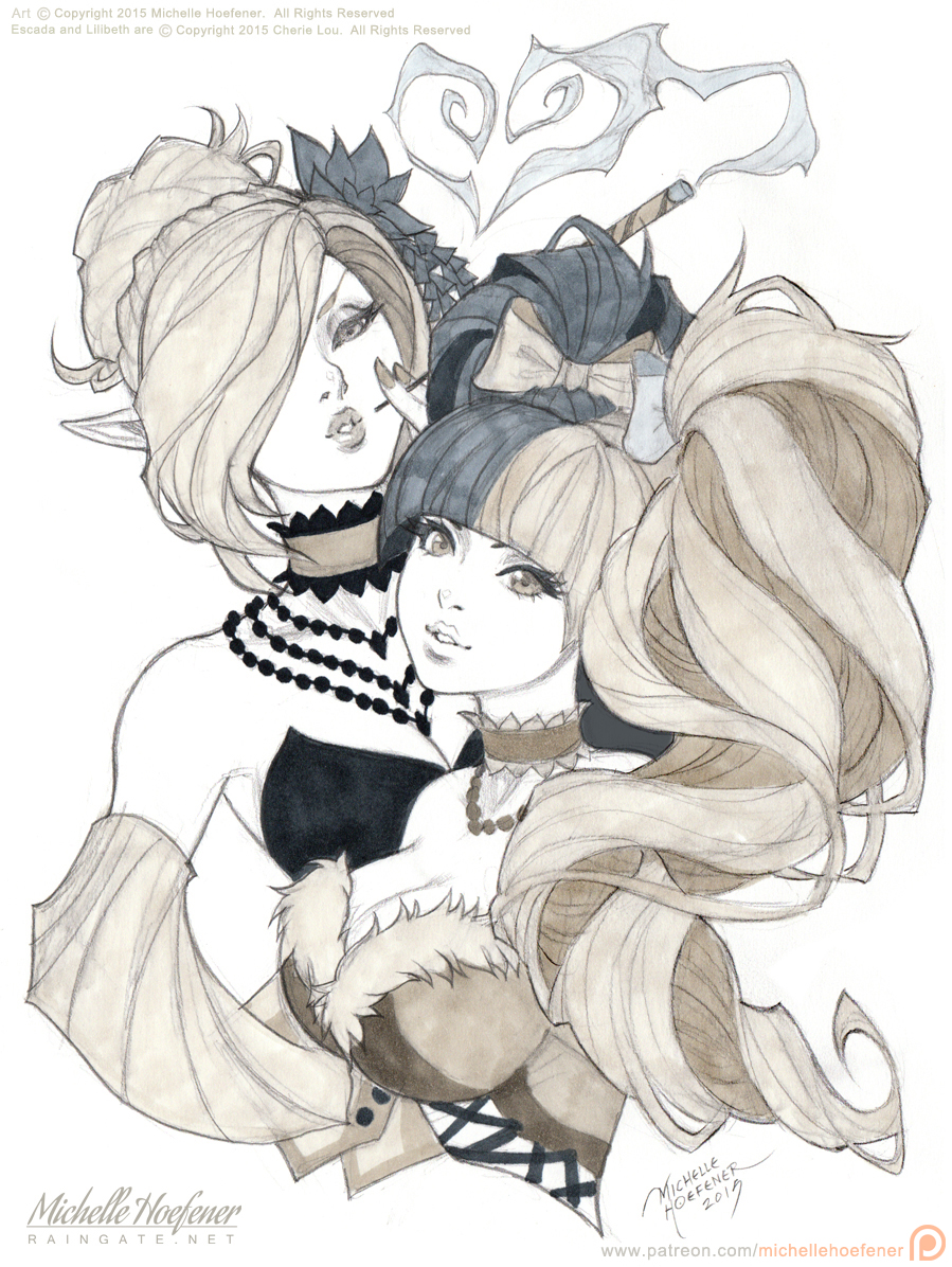 Commission - Escada And Lilibeth