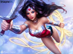 Wonder Woman - ImagineFX by MichelleHoefener