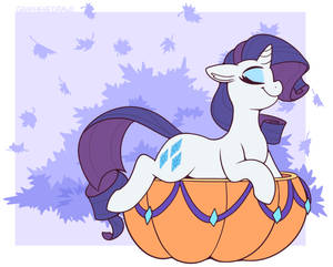 Pumpkin Pony Rarity