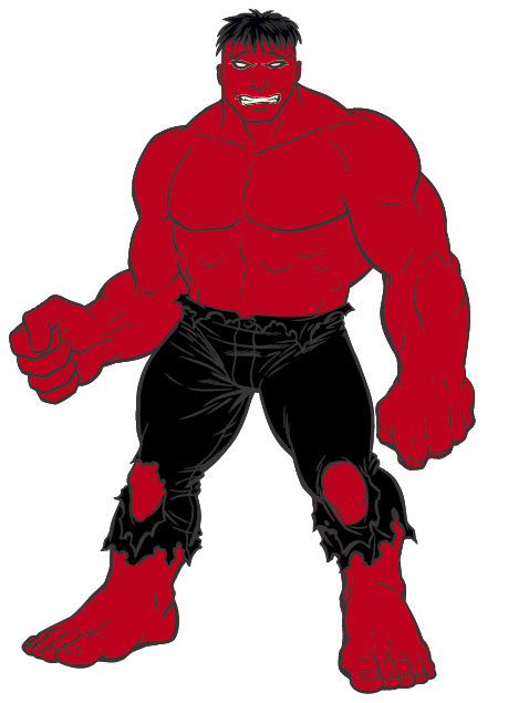Red Hulk Marvel Strike Force animation by DJRobE on DeviantArt