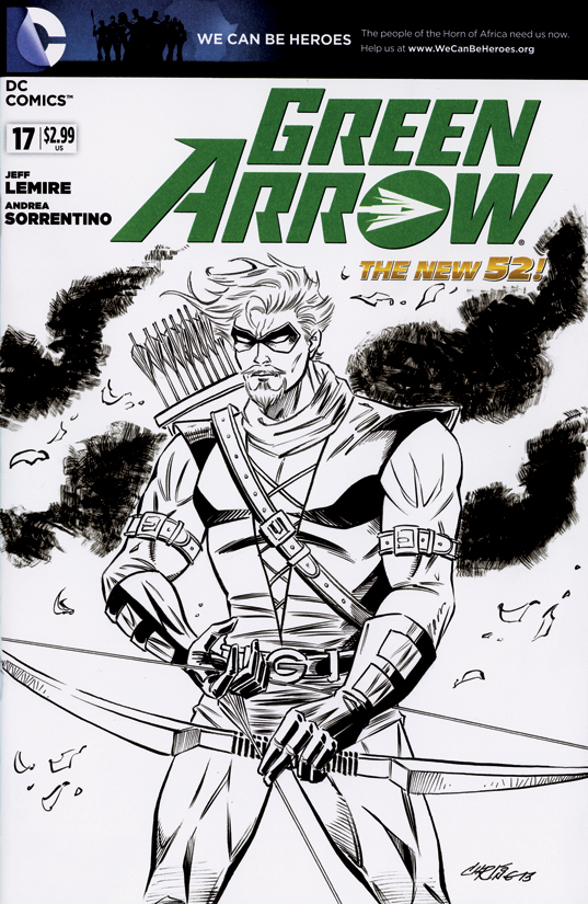 Green Arrow sketch cover