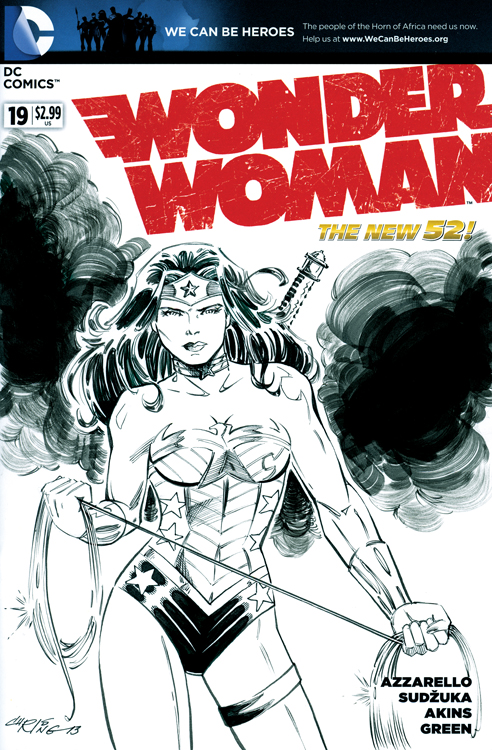 Wonder Woman sketch cover