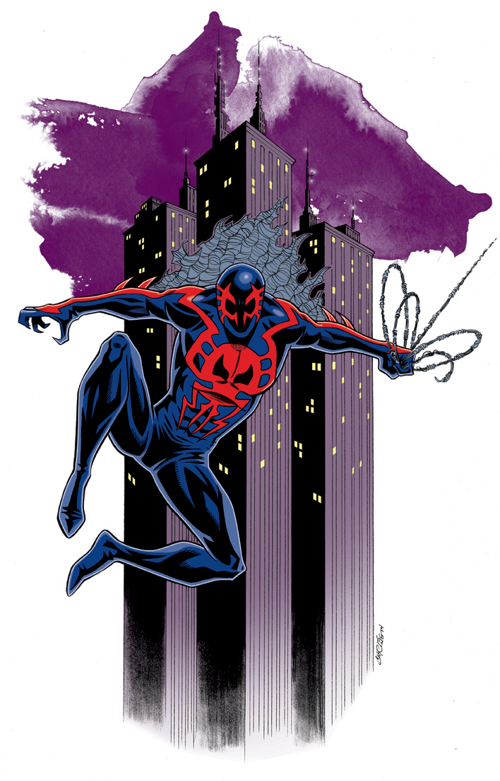 Spidey 2099 colored