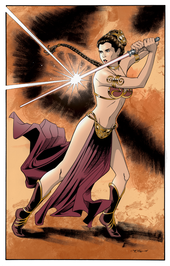 Leia in color