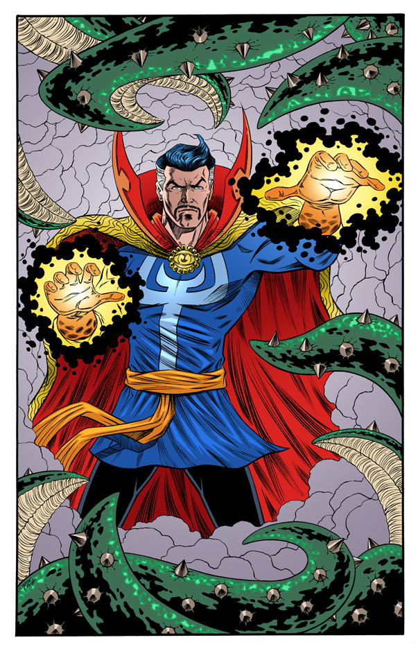 Dr. Strange colored