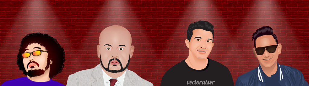 Vector Portrait : Johan, Harith, Aaron and Zizan by Vectoraiser on ...