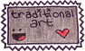 traditional art stamp.