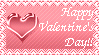 Happy Valentine's Day Stamp
