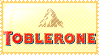 Toblerone Chocolate Stamp