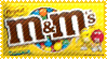 Peanuts M and Ms Stamp by poserfan