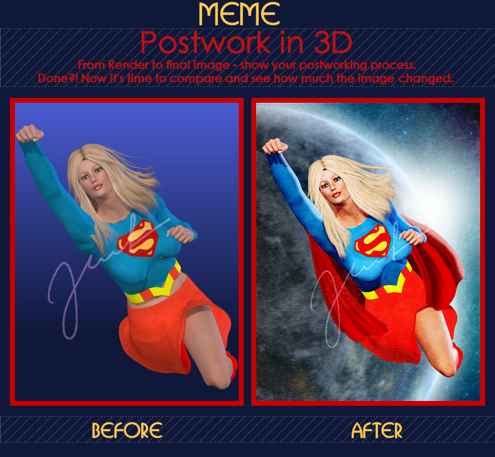 Supergirl - Postwork Meme