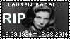 R.I.P. Lauren Bacall Stamp